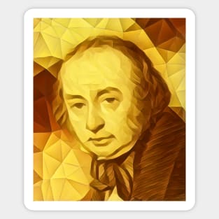 Isambard Kingdom Brunel Golden Portrait | Isambard Kingdom Brunel Artwork 9 Sticker